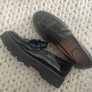 Franco sarto platform loafer size 8